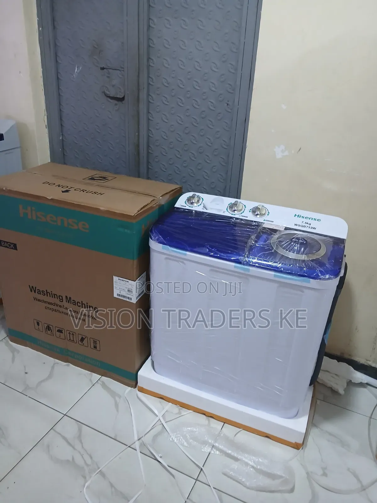 Hisense 7.5kg Top Load Twin Tub Semi Automatc Washing Machine