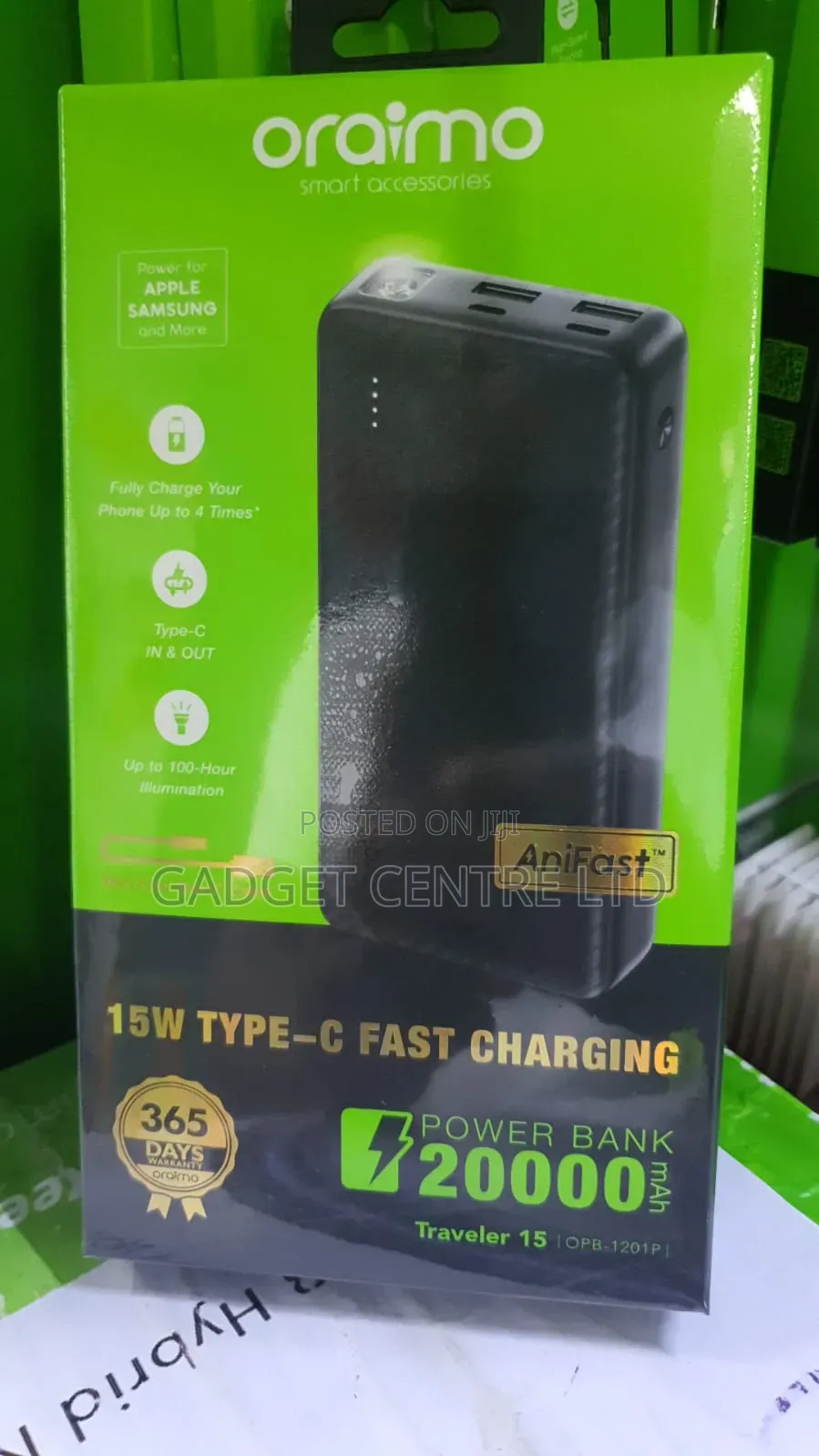 Oraimo 20000Mah Travel Power Bank