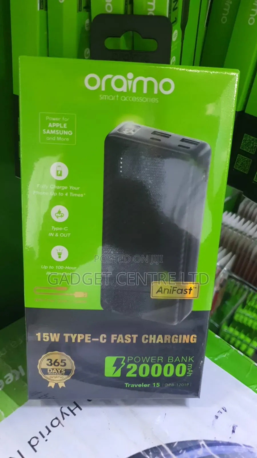 Oraimo 20000Mah Travel Power Bank