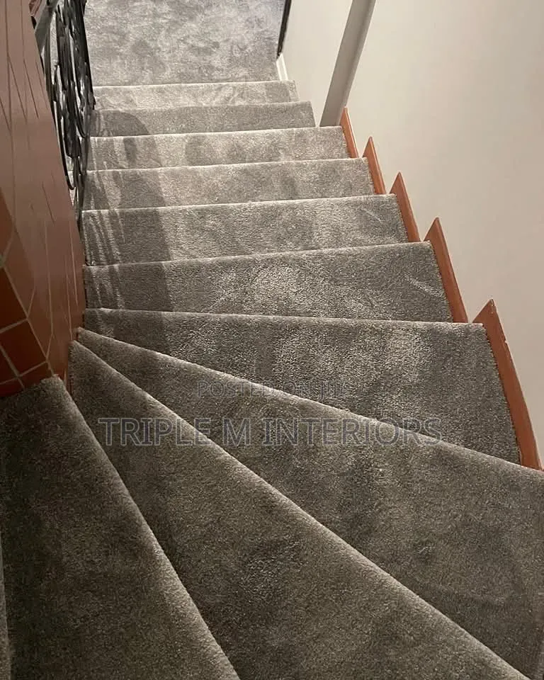 Grey Wall to Wall Carpet for Homes, Offices and Churches