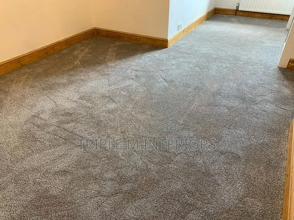 Grey Wall to Wall Carpet for Homes, Offices and Churches