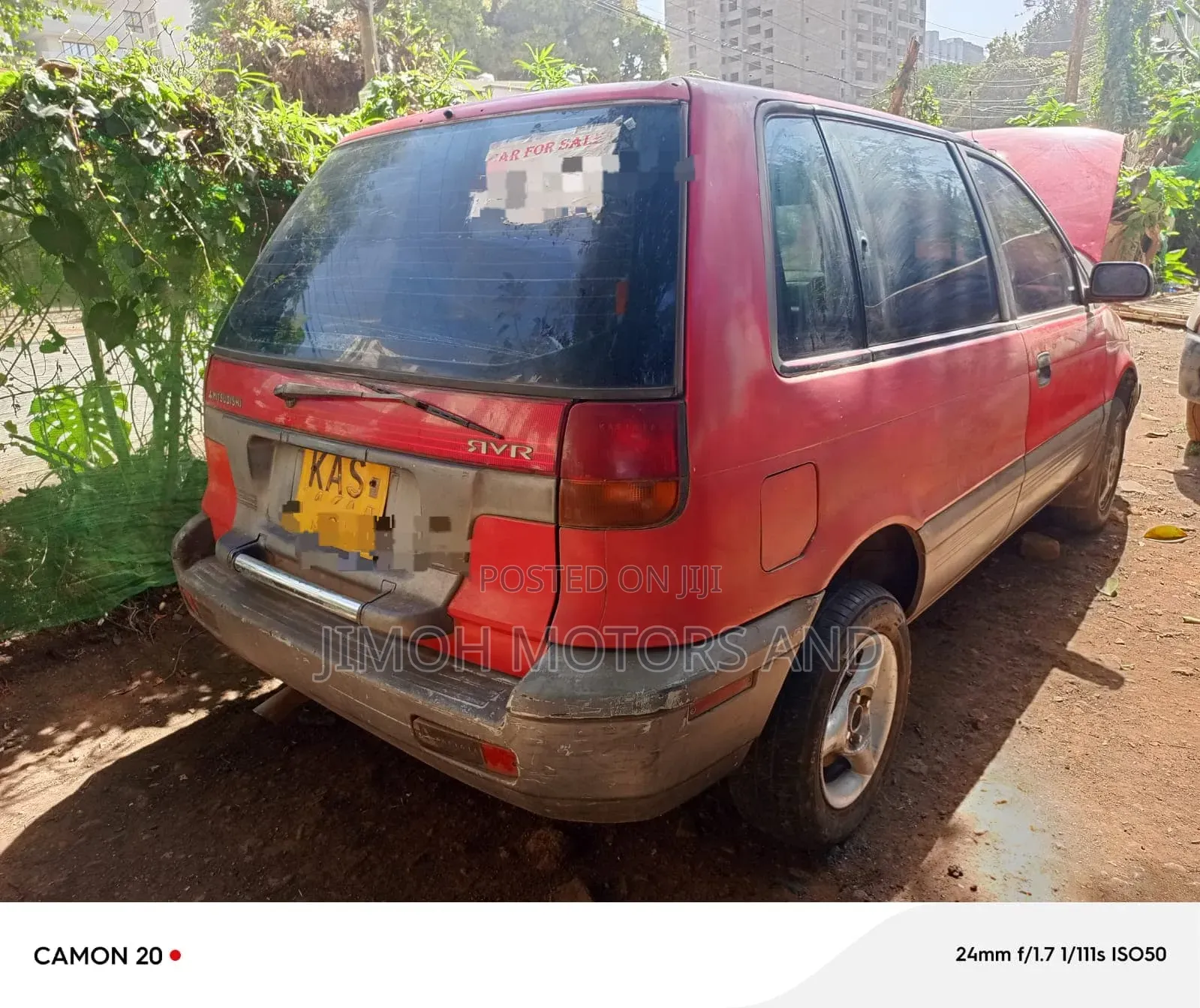Mitsubishi RVR 1999 Red