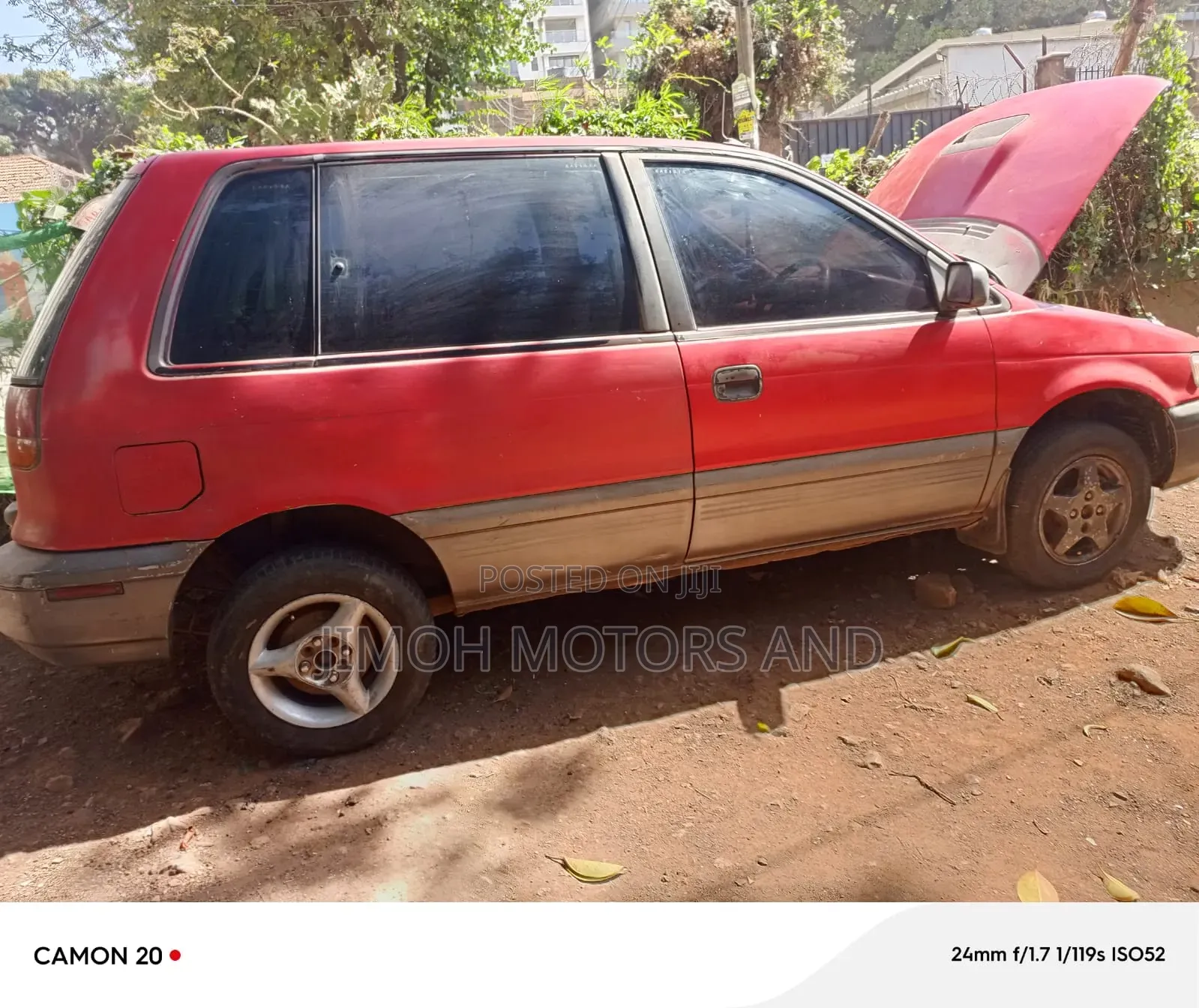 Mitsubishi RVR 1999 Red