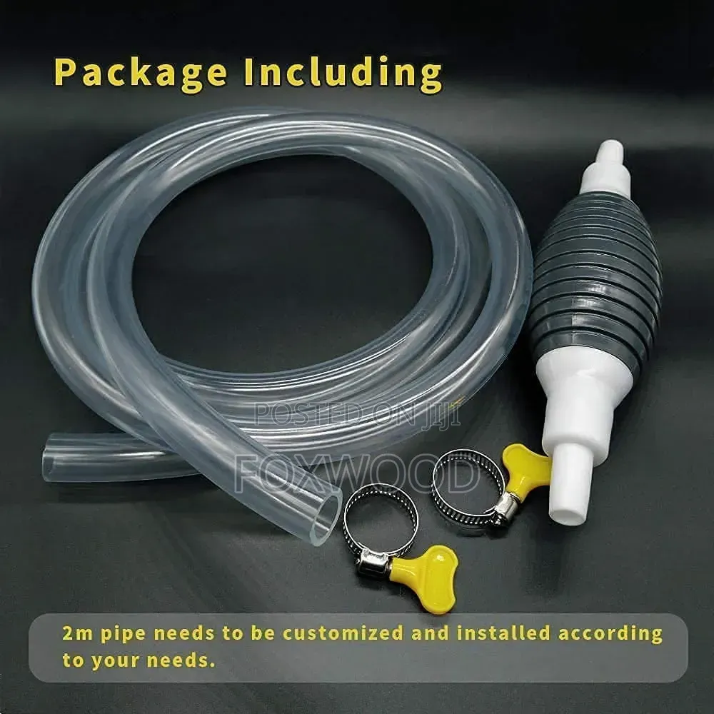 Liquid Transfer Siphon Pump Kit Available