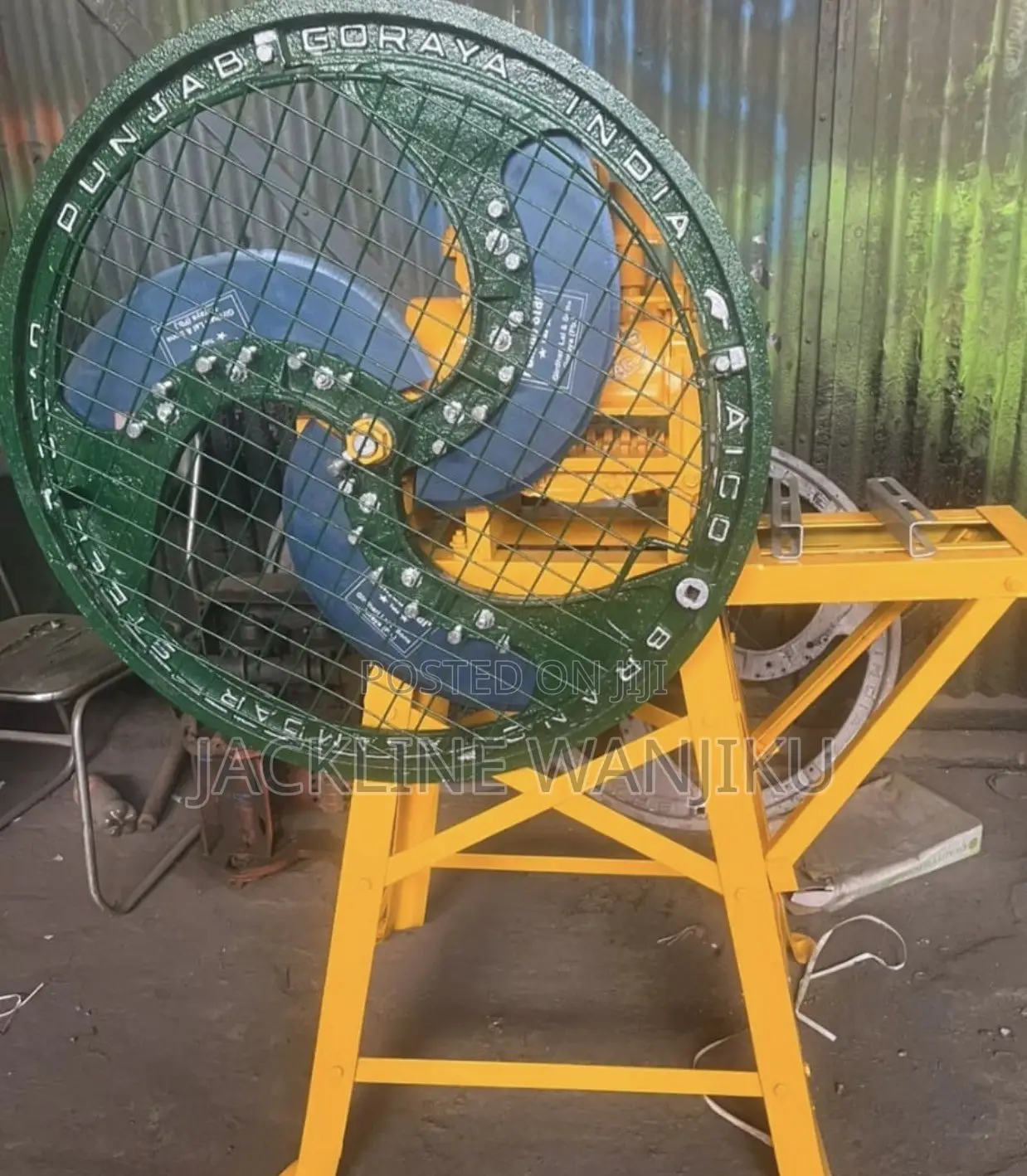 *AICO PREMIUM Chaffcutter 3 BLADE* With *SIDE STAND* *With 2hp Motor*