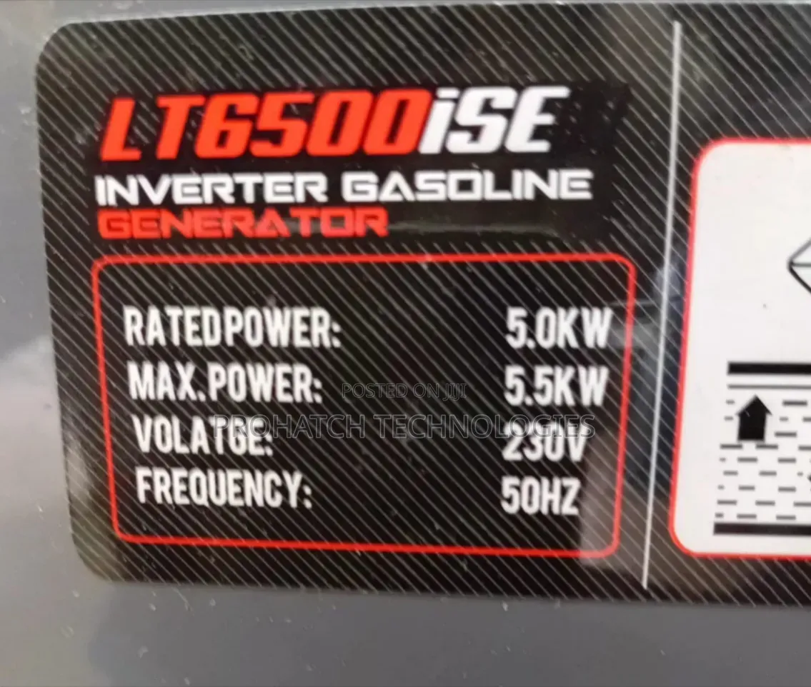 5.5kW Premier Keystart Gasoline Inverter Generator