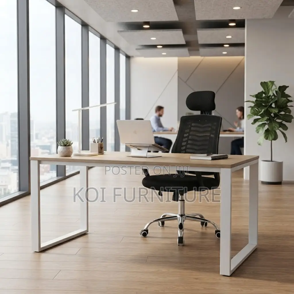Office Chairs; Adjustable Fabric Chair With Integerated Headrest