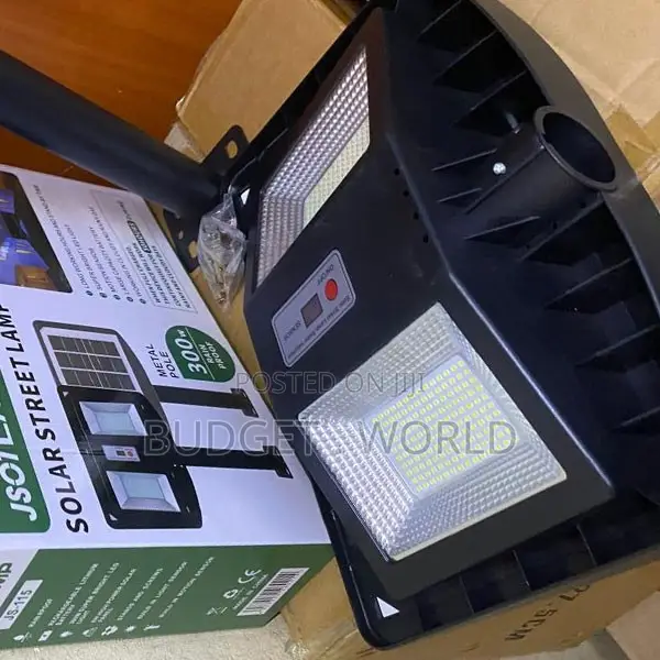 JSOT 300W JS-115 Solar Street Light – LED Outdoor Lighting System