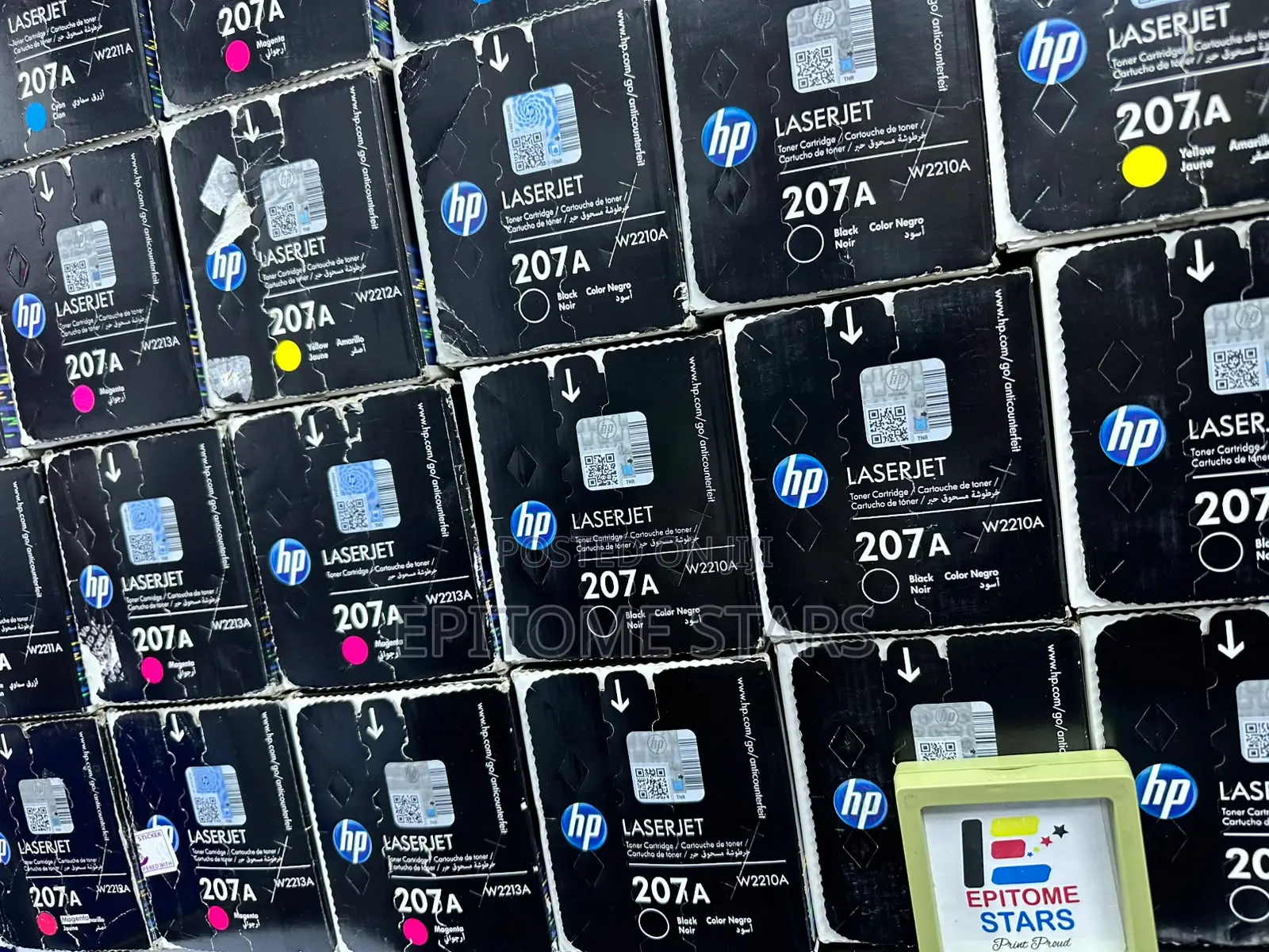 Smudge-Free HP 207A Toner