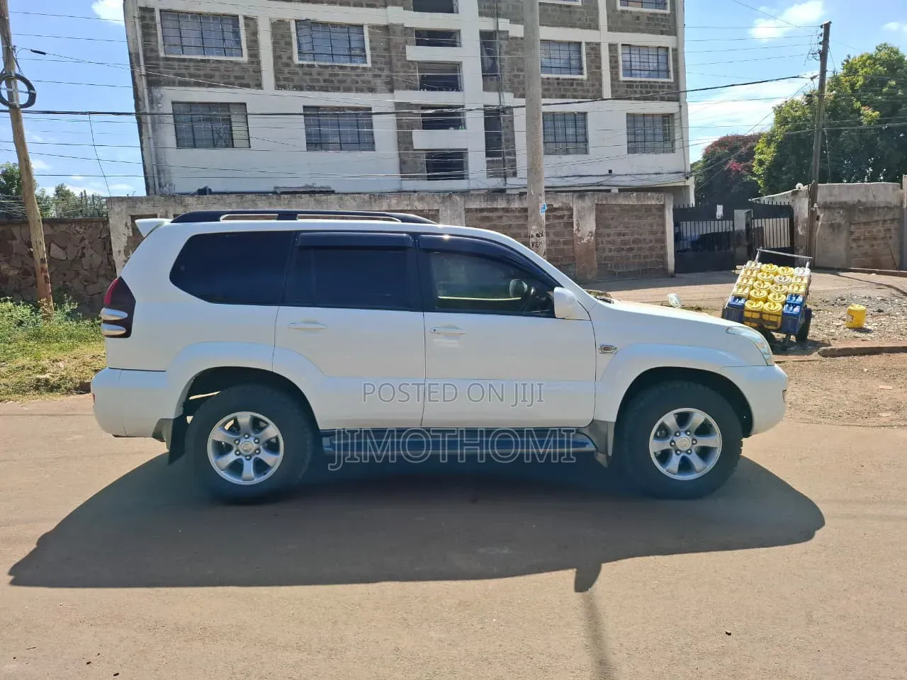 Toyota Land Cruiser Prado 2007 White
