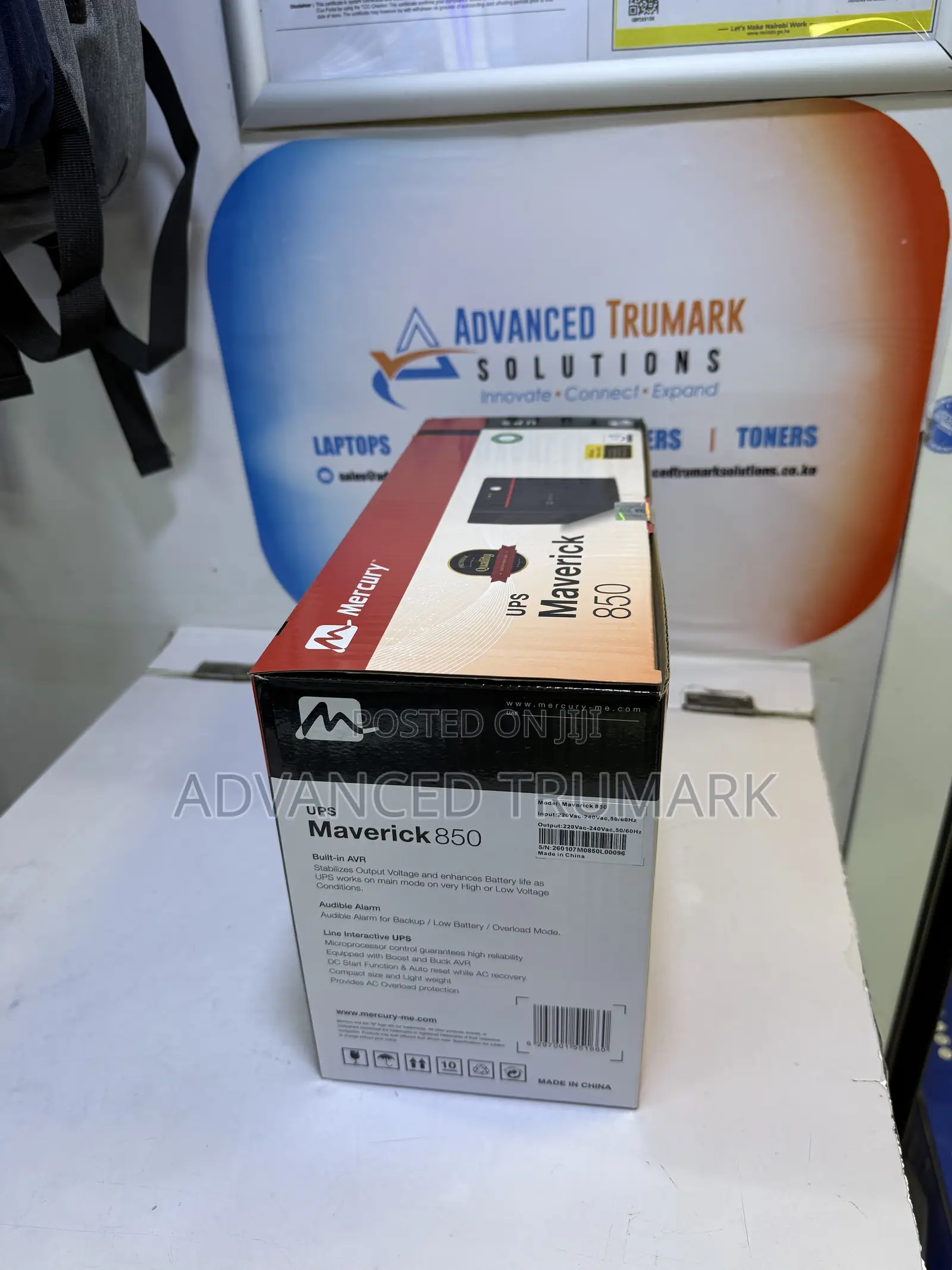 Mercury Ups Maverick 850