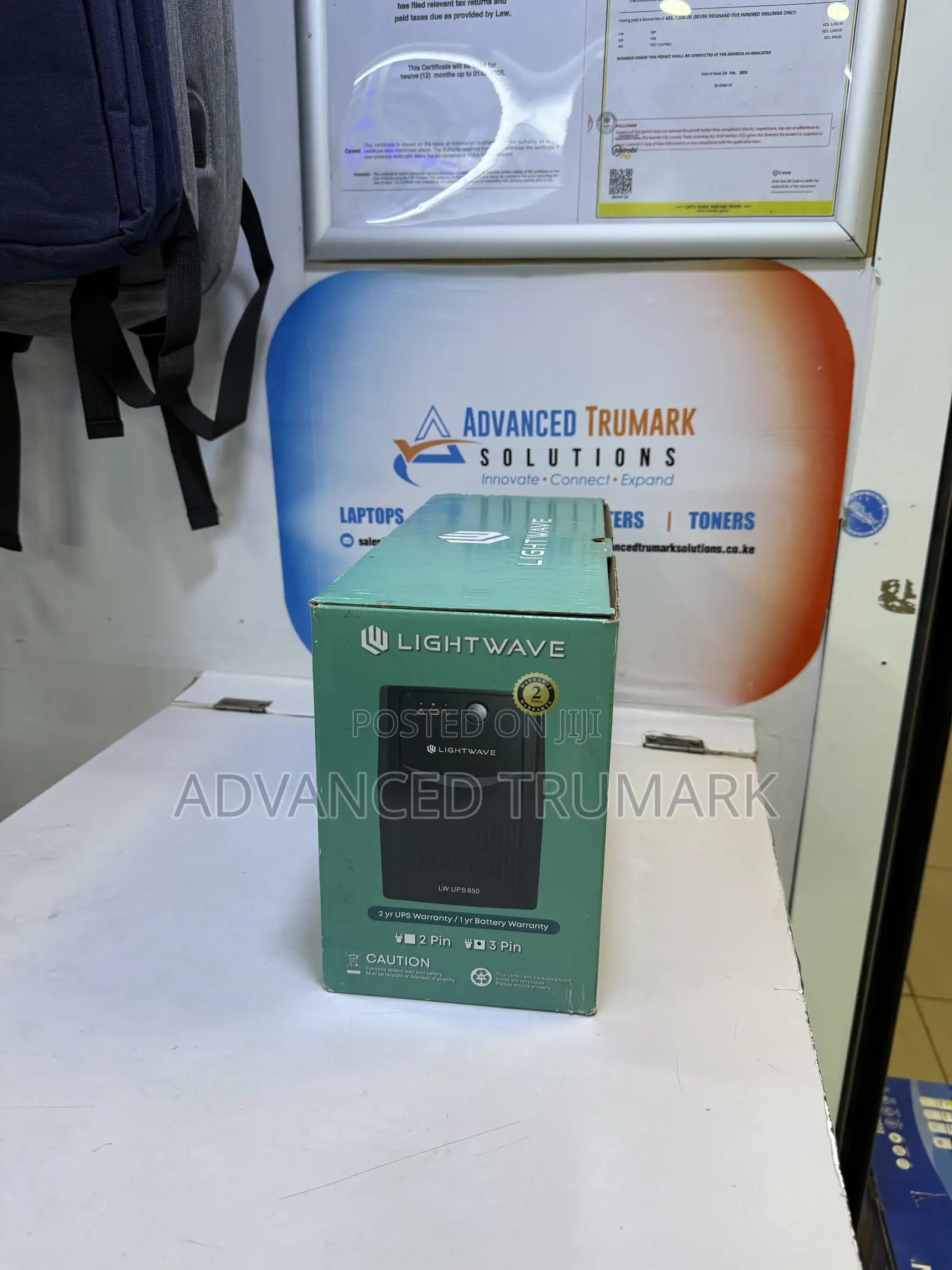 Lightwave Ups Battery Backup 650va
