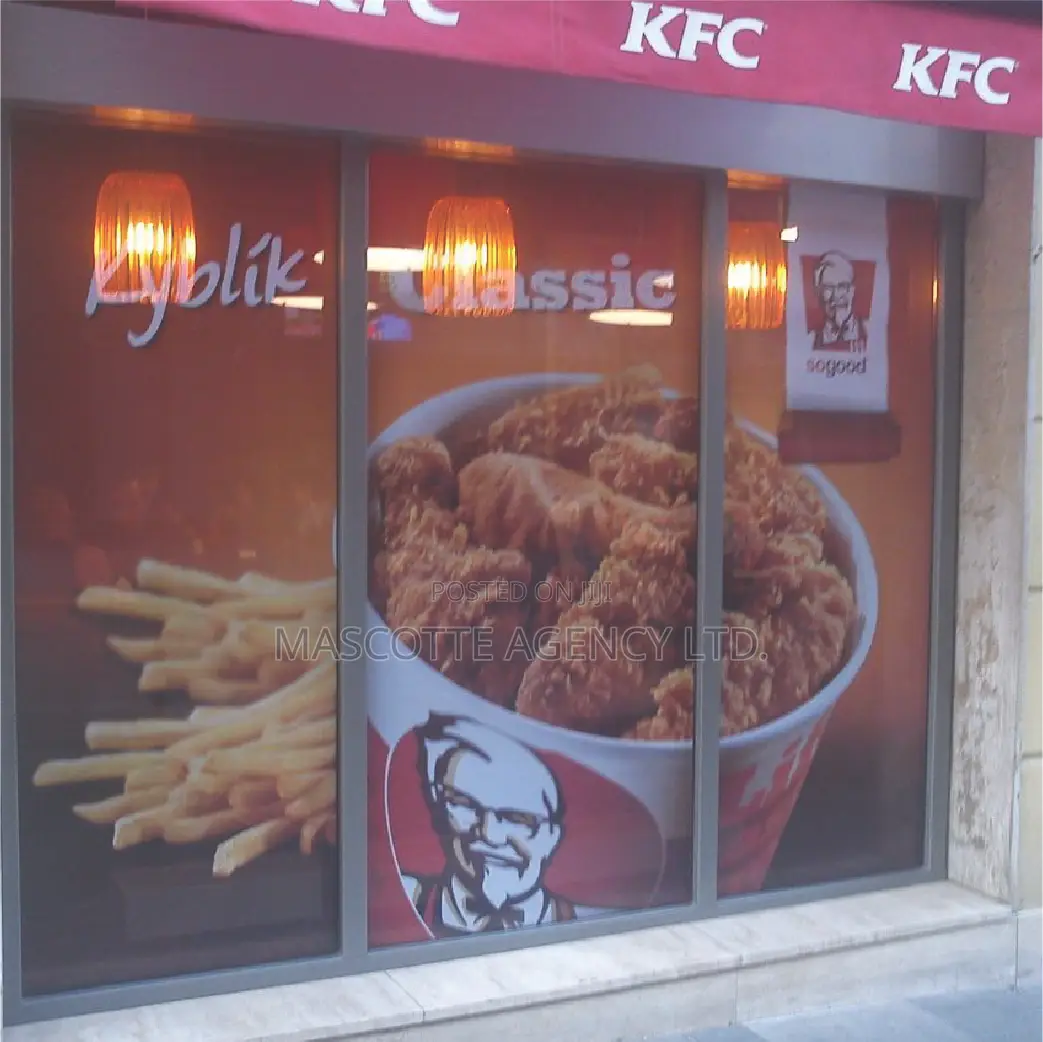 Office Window Branding