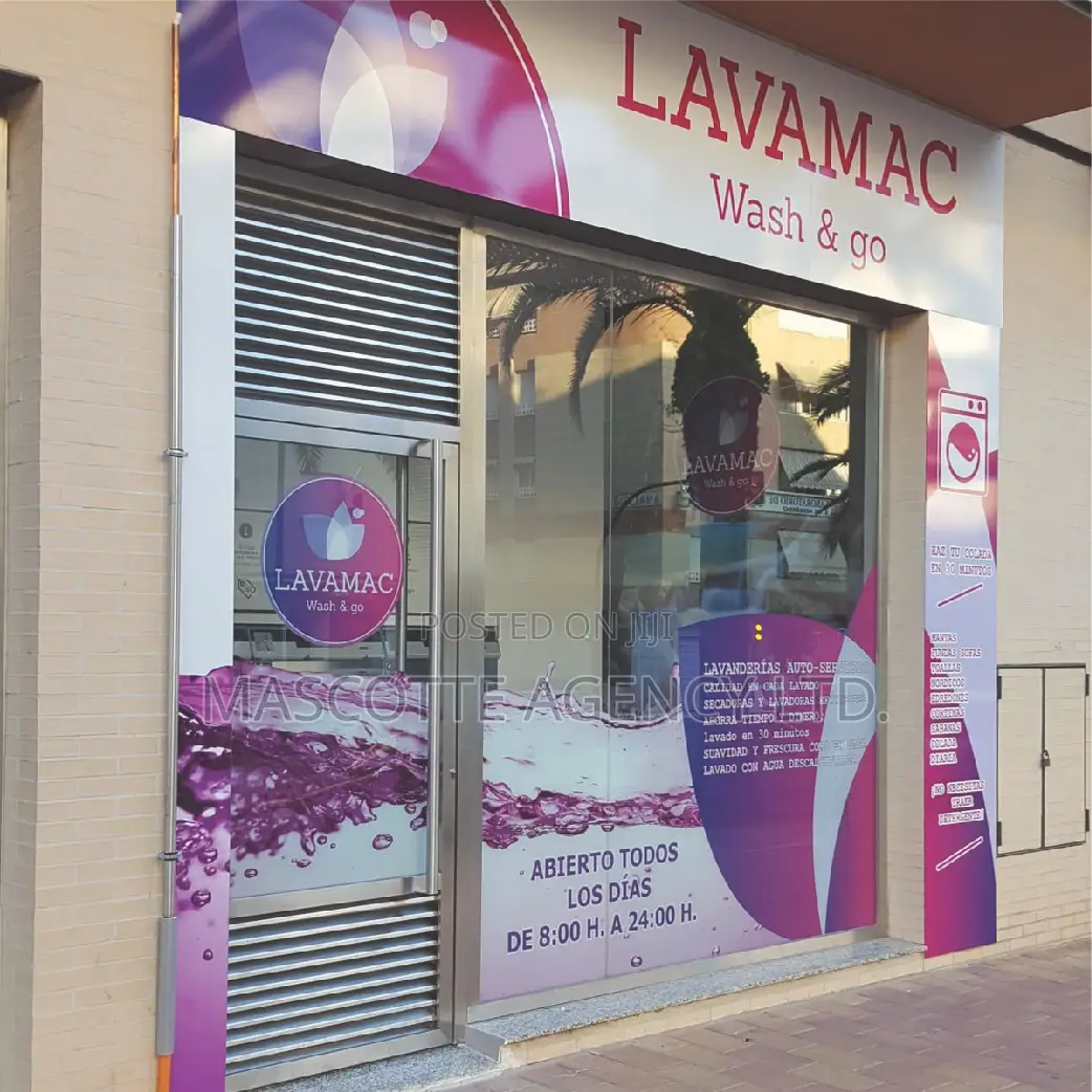 Office Window Branding