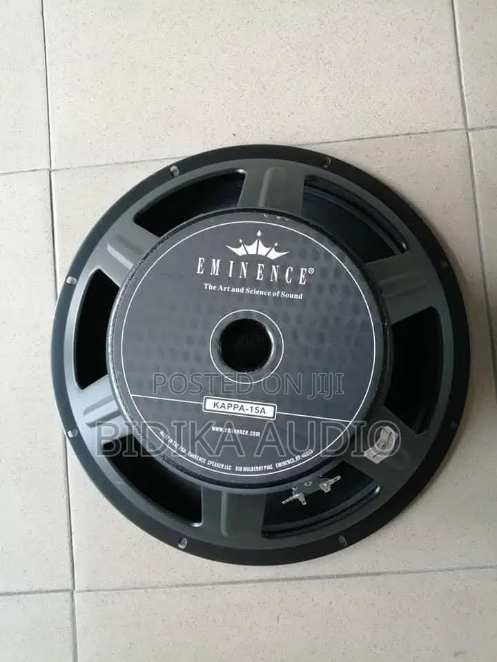 Eminence Kappa-15a 15" 450W RMS Professional Raw Speaker Driver 8 Ohm