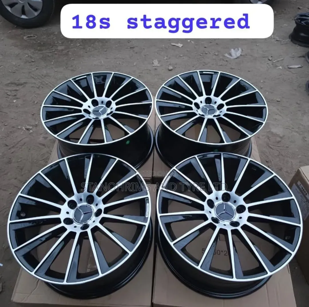 Size 18 Mercedes Benz Rims