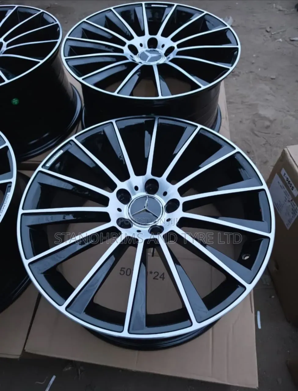 Size 18 Mercedes Benz Rims