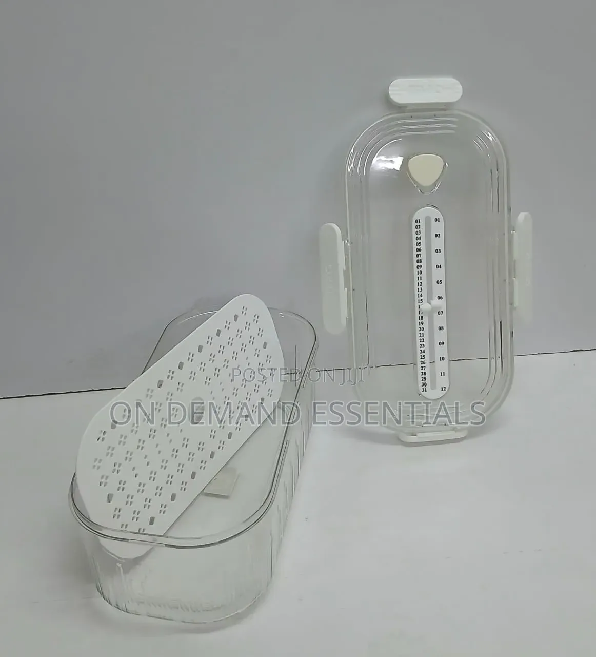 Timekeeping Stackable Fridge /Storage Organizer