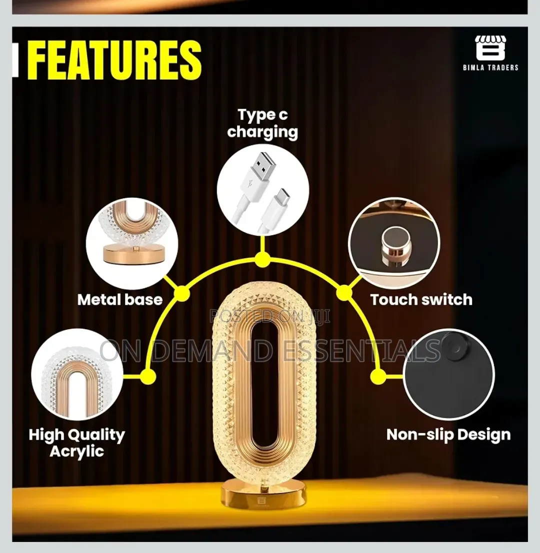 Crystal Table Lamp