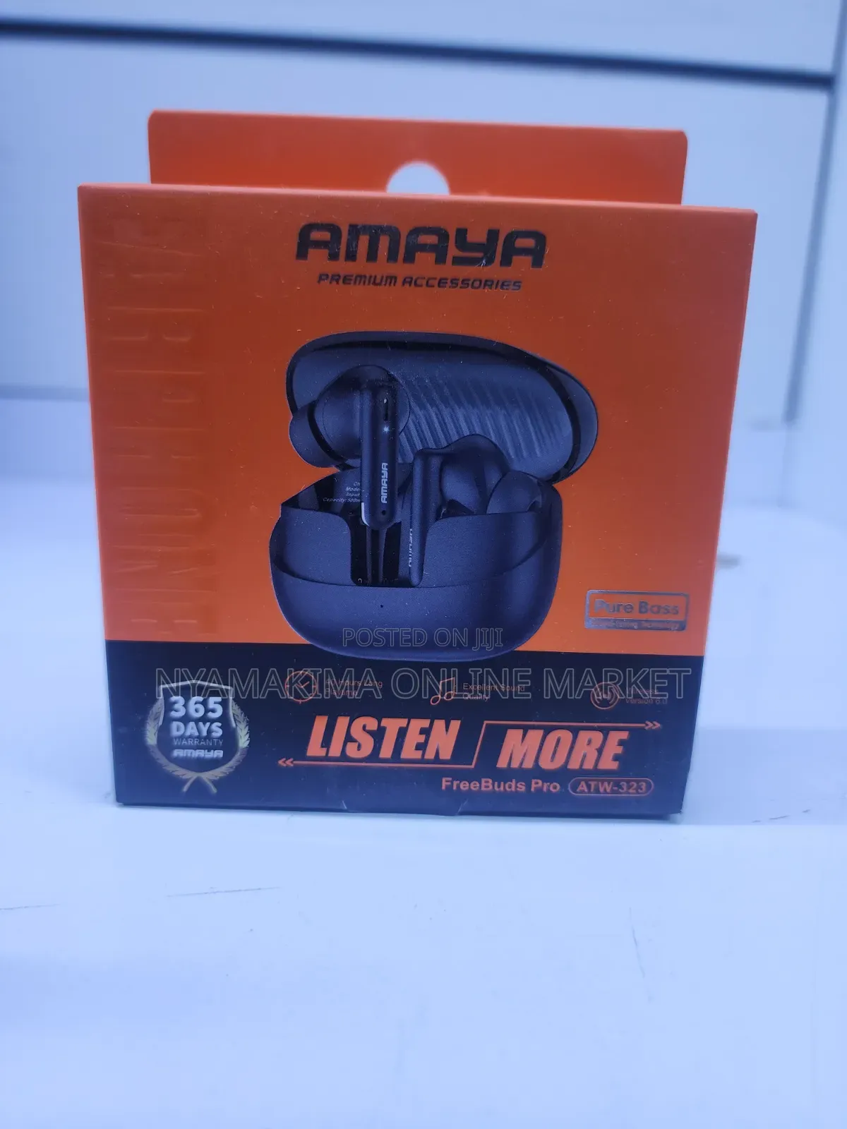 Amaya ATW - 323 Earpods, 40hrs Long Playtime
