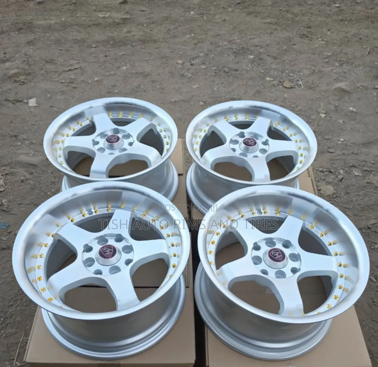 Universal Offset 15 Inch Rims Set