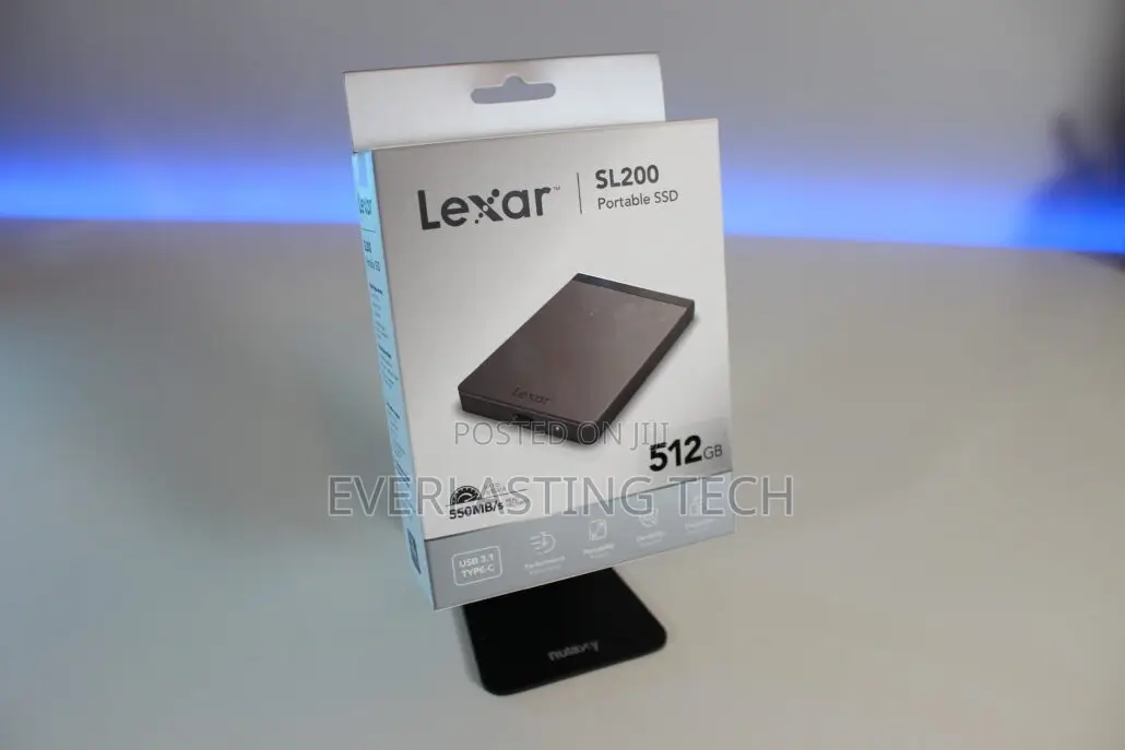 Lexar SL200 Portable External SSD 512GB