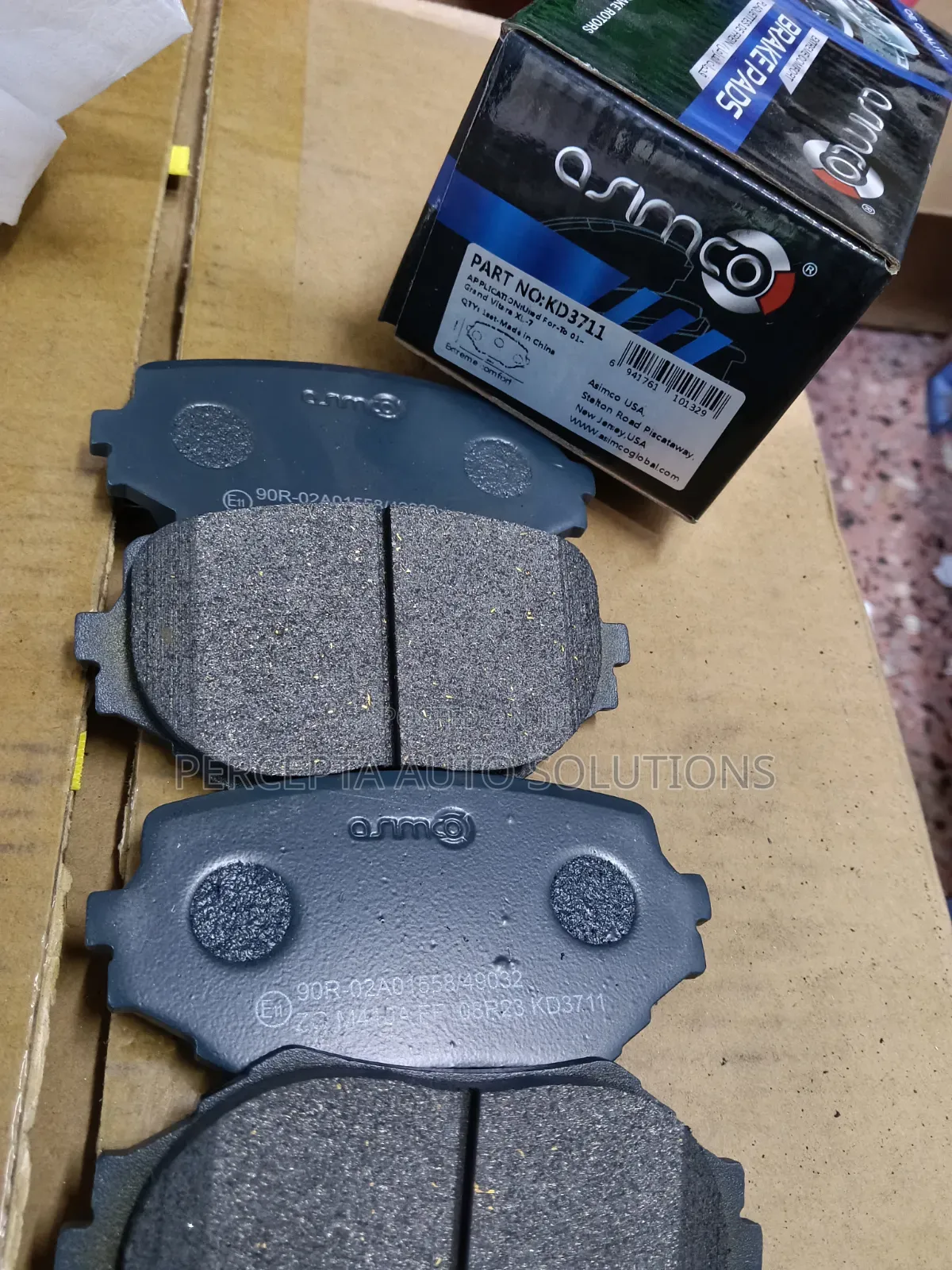Suzuki Grand Vitara XL-7, Escudo Front Brake Pads KD3711