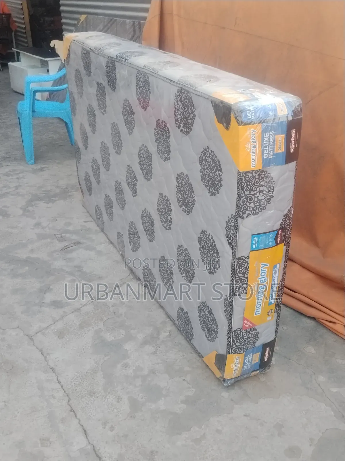3.5 FTS by 6fts, 8 Inches Quilted Superfoam, Morning Glory Mattress