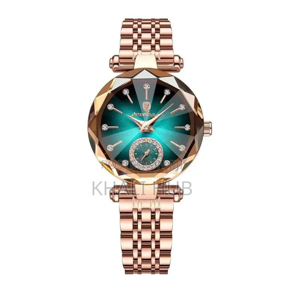 Poedagar Stainless Steel Ladies Watch #719
