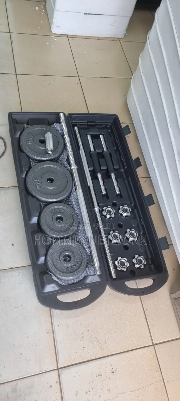50kg Adjustable Dumbbell Set