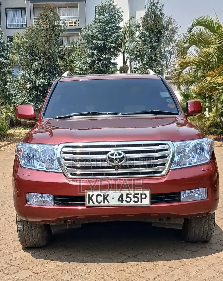 Toyota Land Cruiser 2010 Maroon