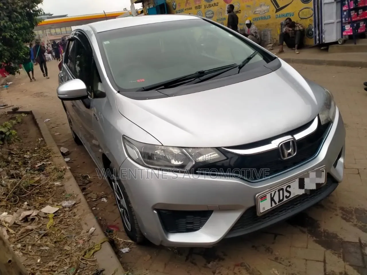 Honda Fit 2017 Silver