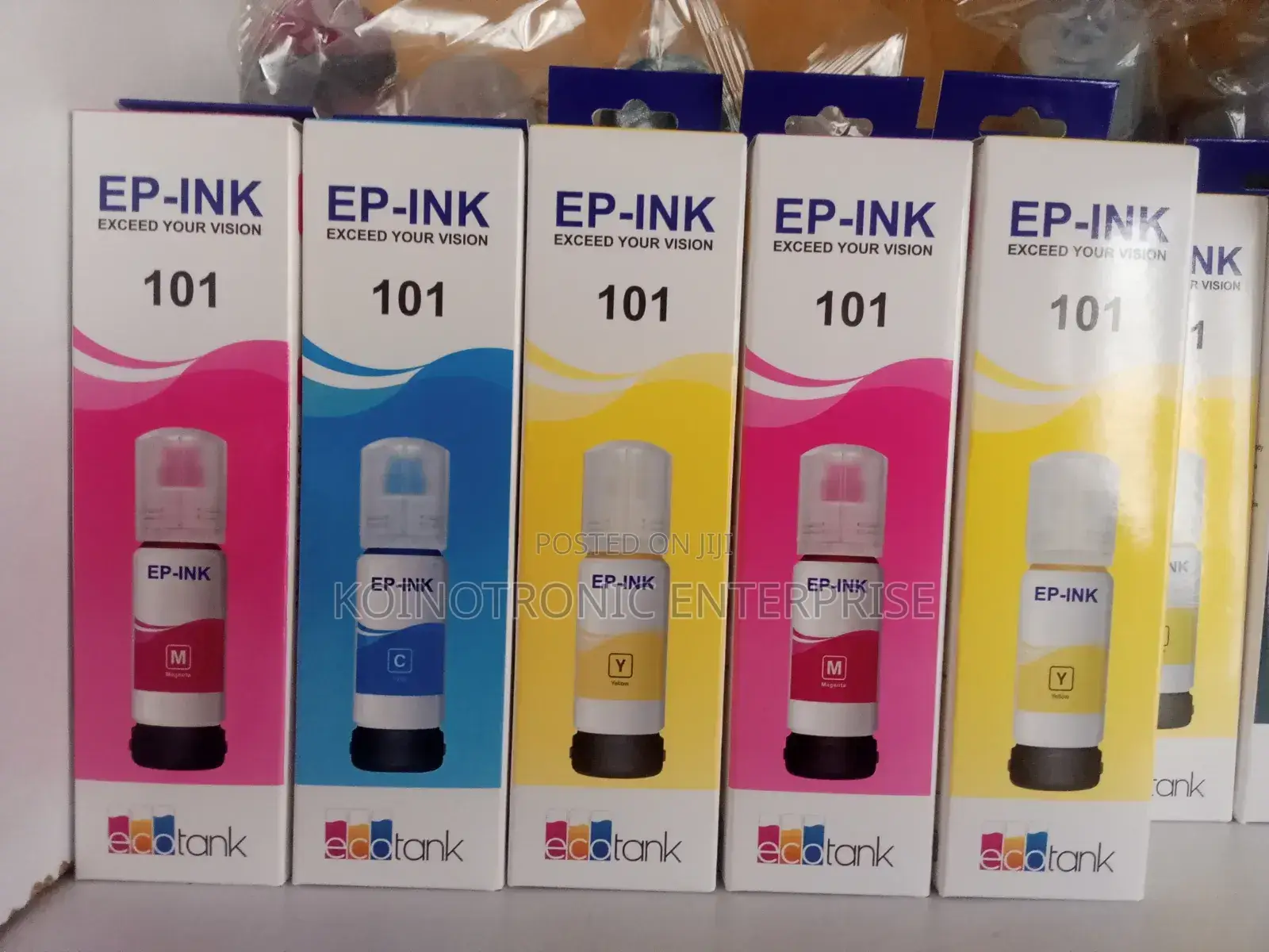 Ep -Ink 101 Inks for Epson Ecotank L4150, L4160
