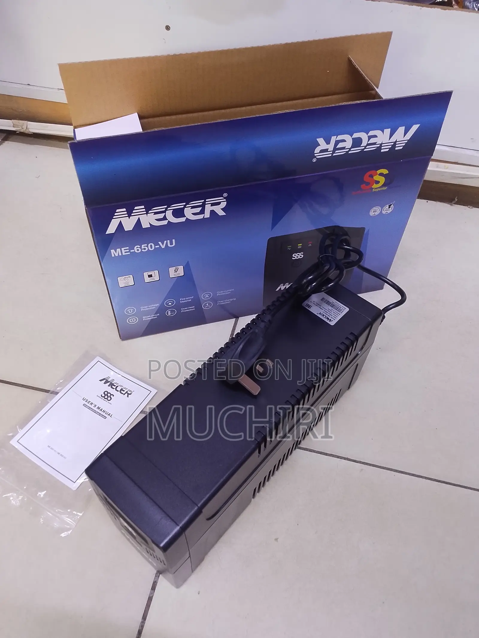 Mecer 650va Line Interactive Ups With Fast Transfer Time