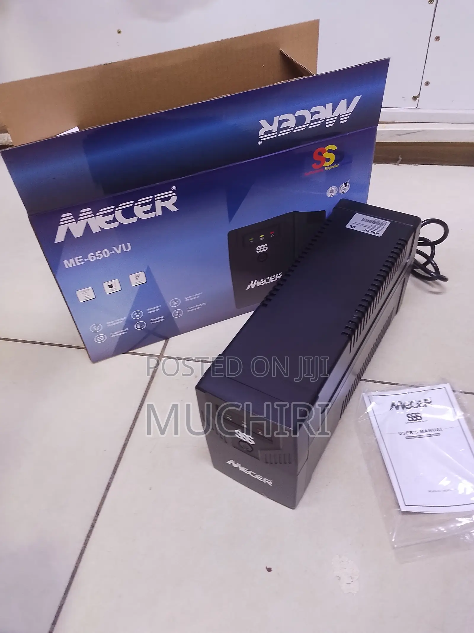 Mecer 650VA Uninterruptible Power Supply – Stable Backup Power