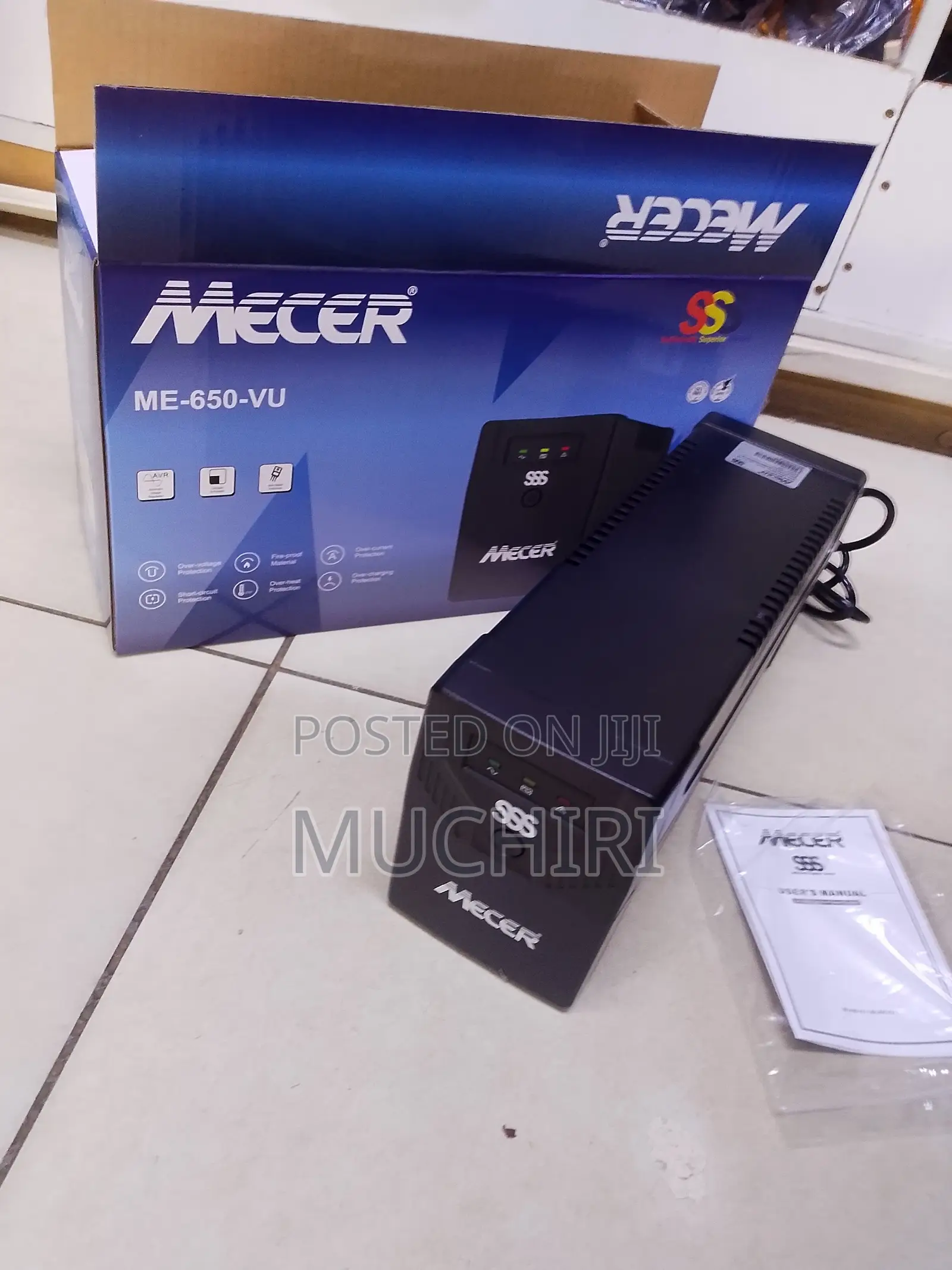 Mecer UPS 650va/ Ups Mecer 650va