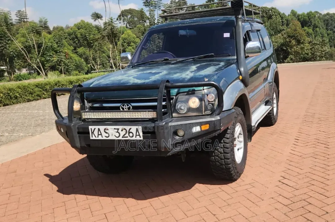Toyota Land Cruiser Prado 1995 Green