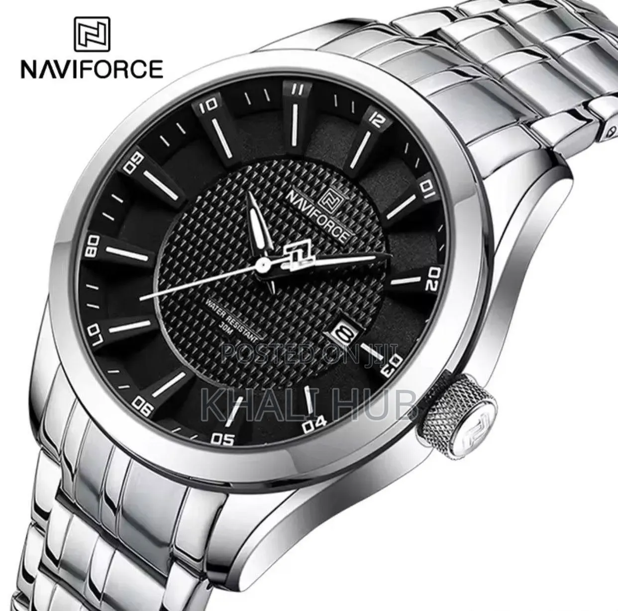 Naviforce Stainless Steel Gents Watch