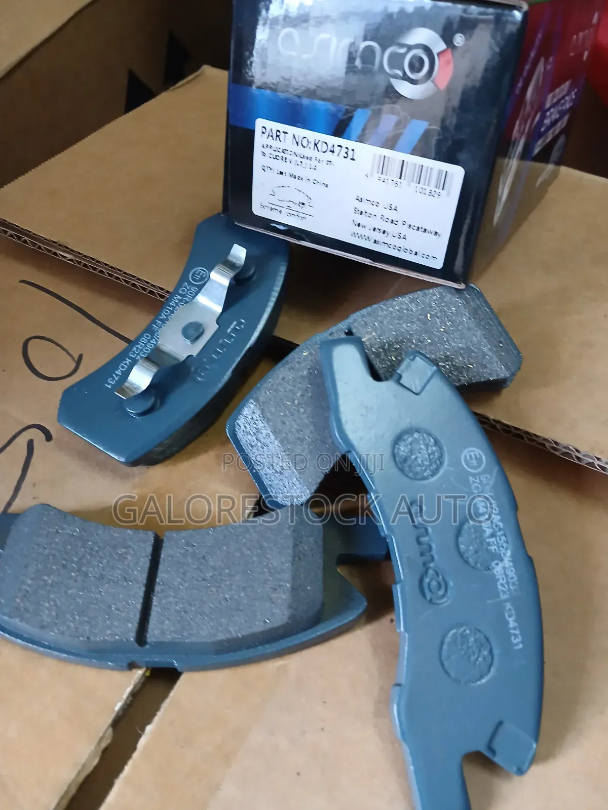 Kd4731 Toyota Avanza,mistubishi Mirage&daihatsu Mira Asimco Breakpads