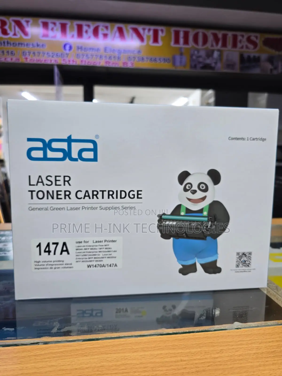 High Yield 147a Black Toner