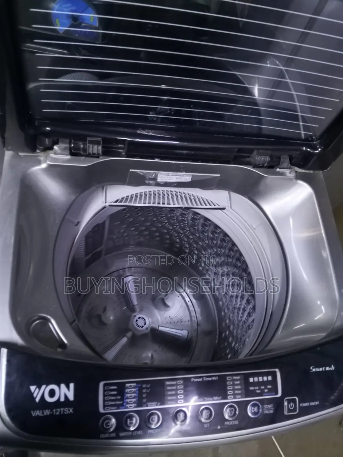 Von 12kg Top Load Automatic Washing Machine