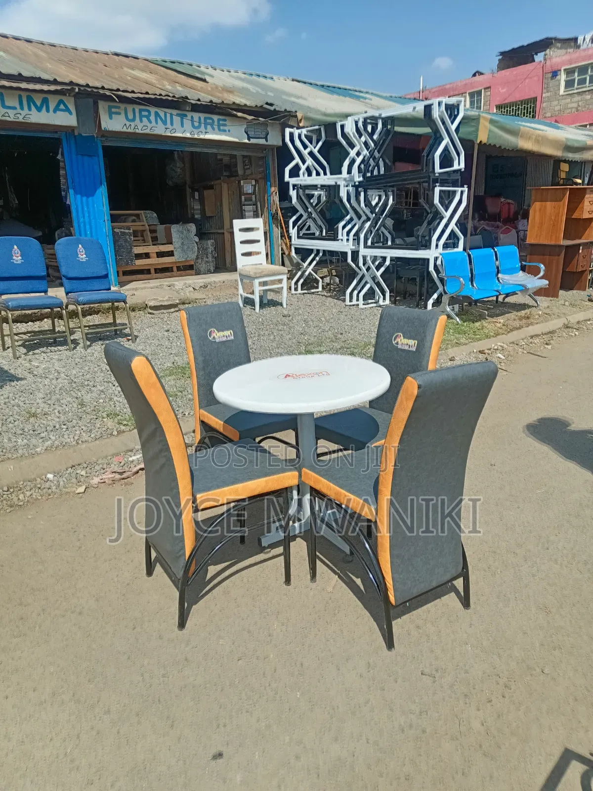 Custom Branded Restaurant Chairs and Table....,