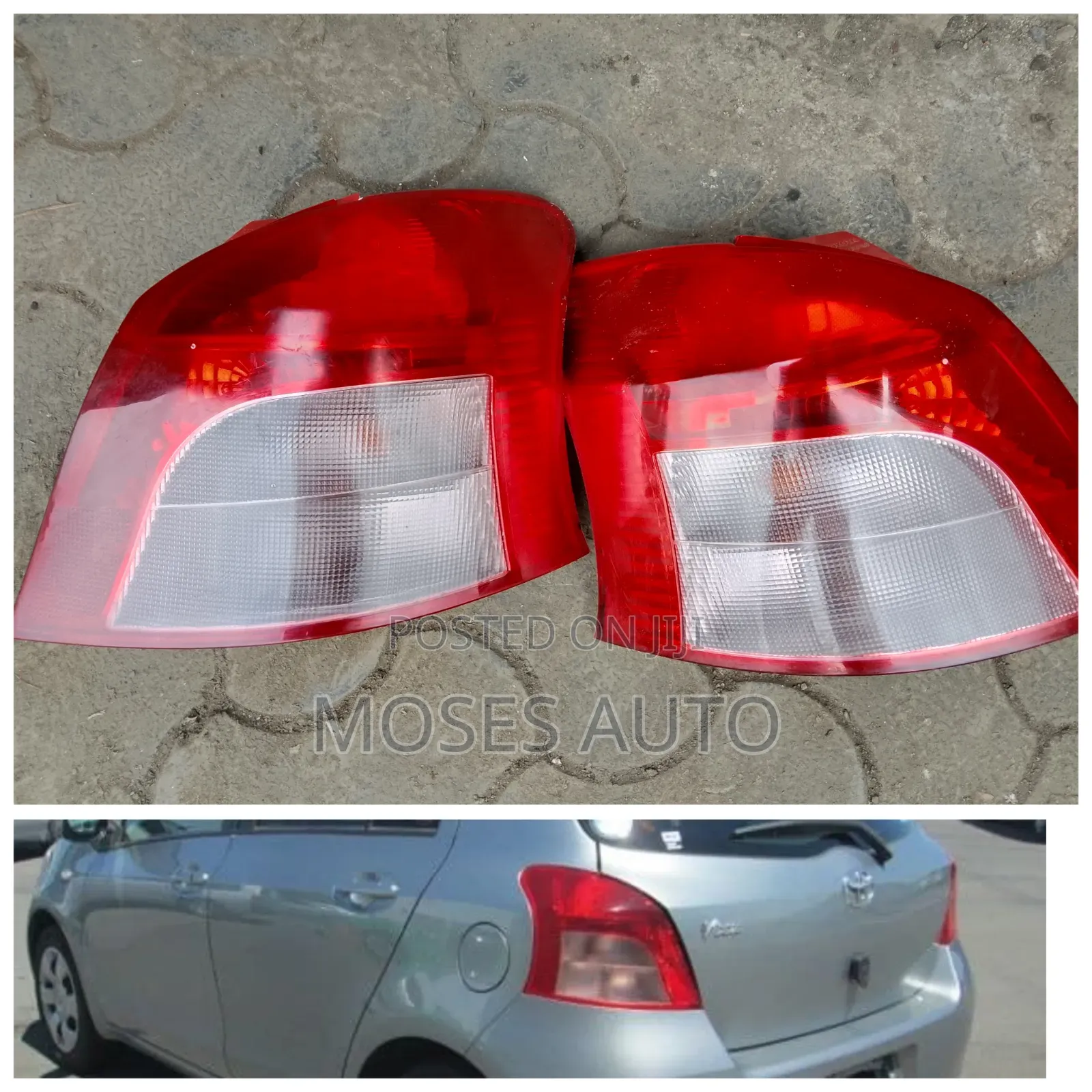 Vitz 2006/2007 Backlight/Back Light/Taillight/Tail Lights