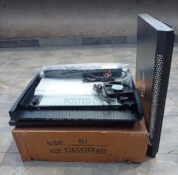Wall Mount 9u Rack for Network Equipment