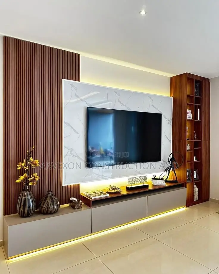 Custom Modern TV Wall & Entertainment Unit. - Kisumu, Eldoret & Nairob