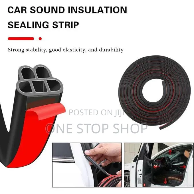 10mtr Self Adhesive Car Door Sound Insulation Sealing Strip