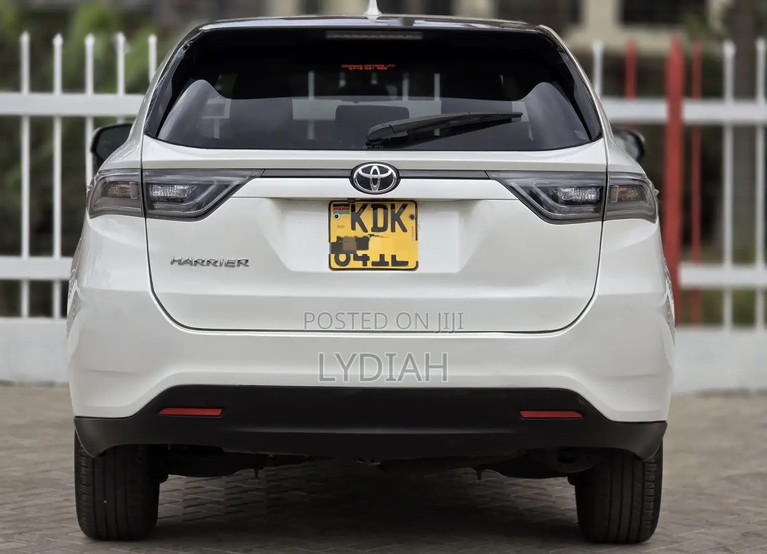 Toyota Harrier 2016 White