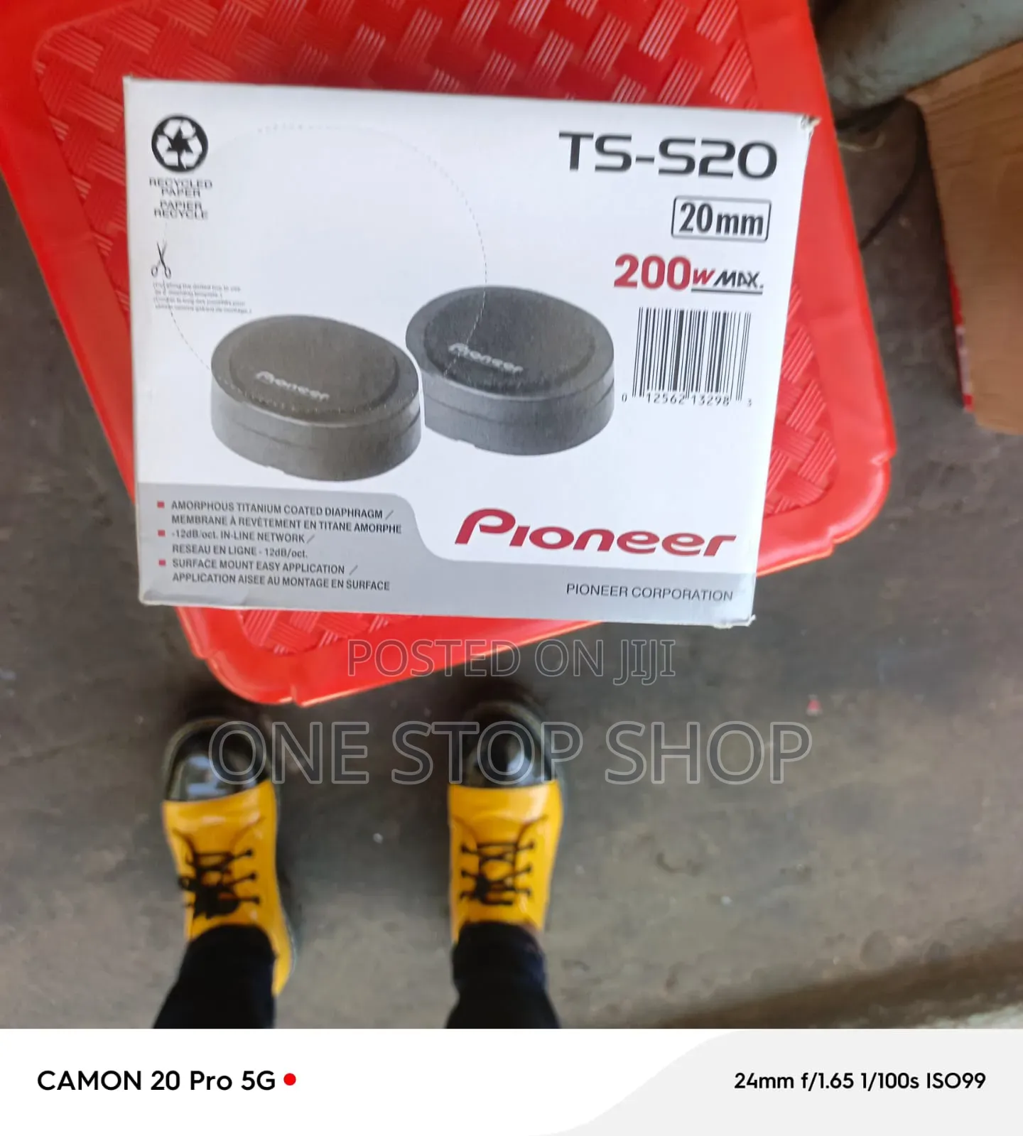 Pioneer TS_S20 20mk High Power Component Dome Tweeters