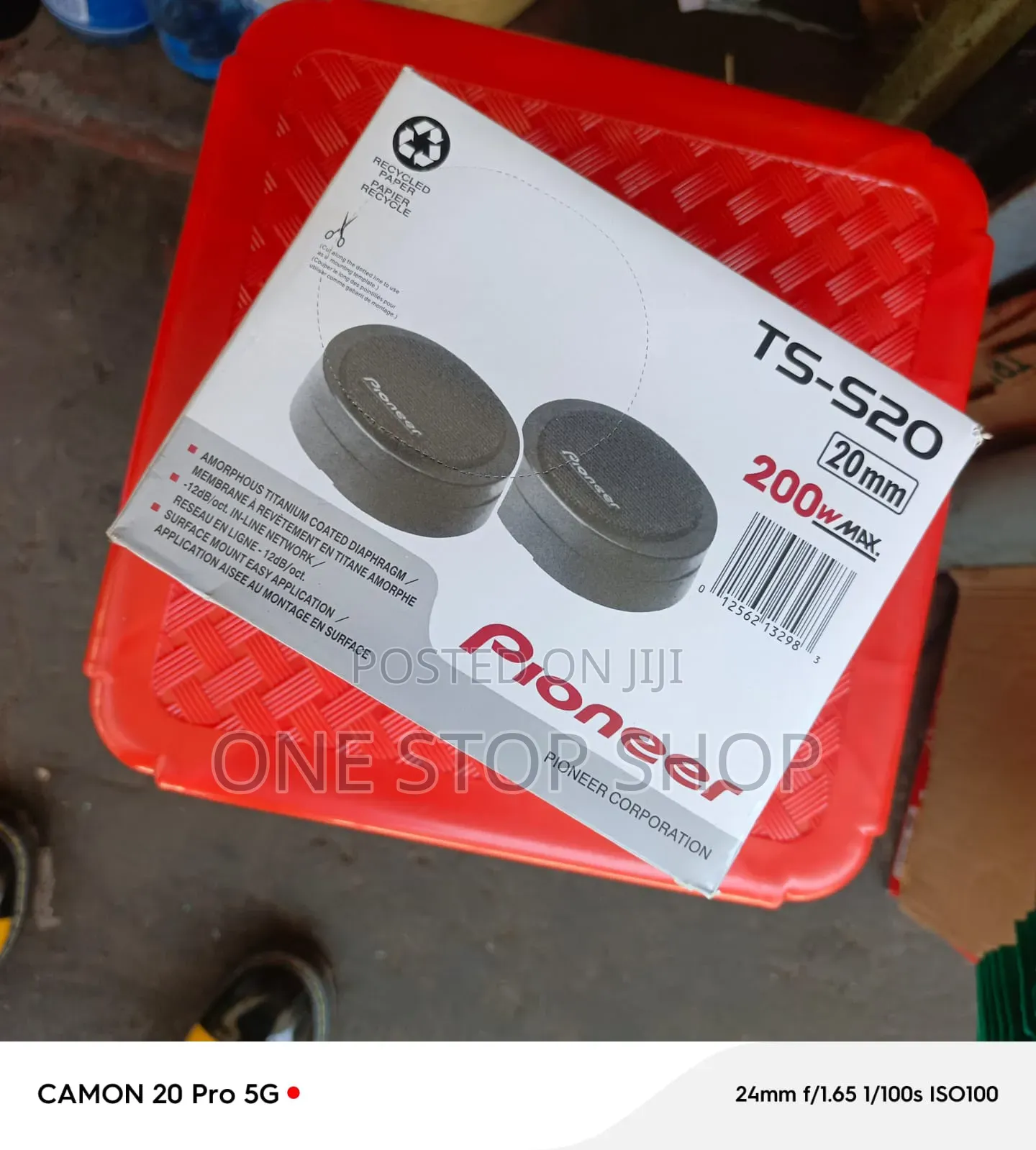 Pioneer TS_S20 20mk High Power Component Dome Tweeters