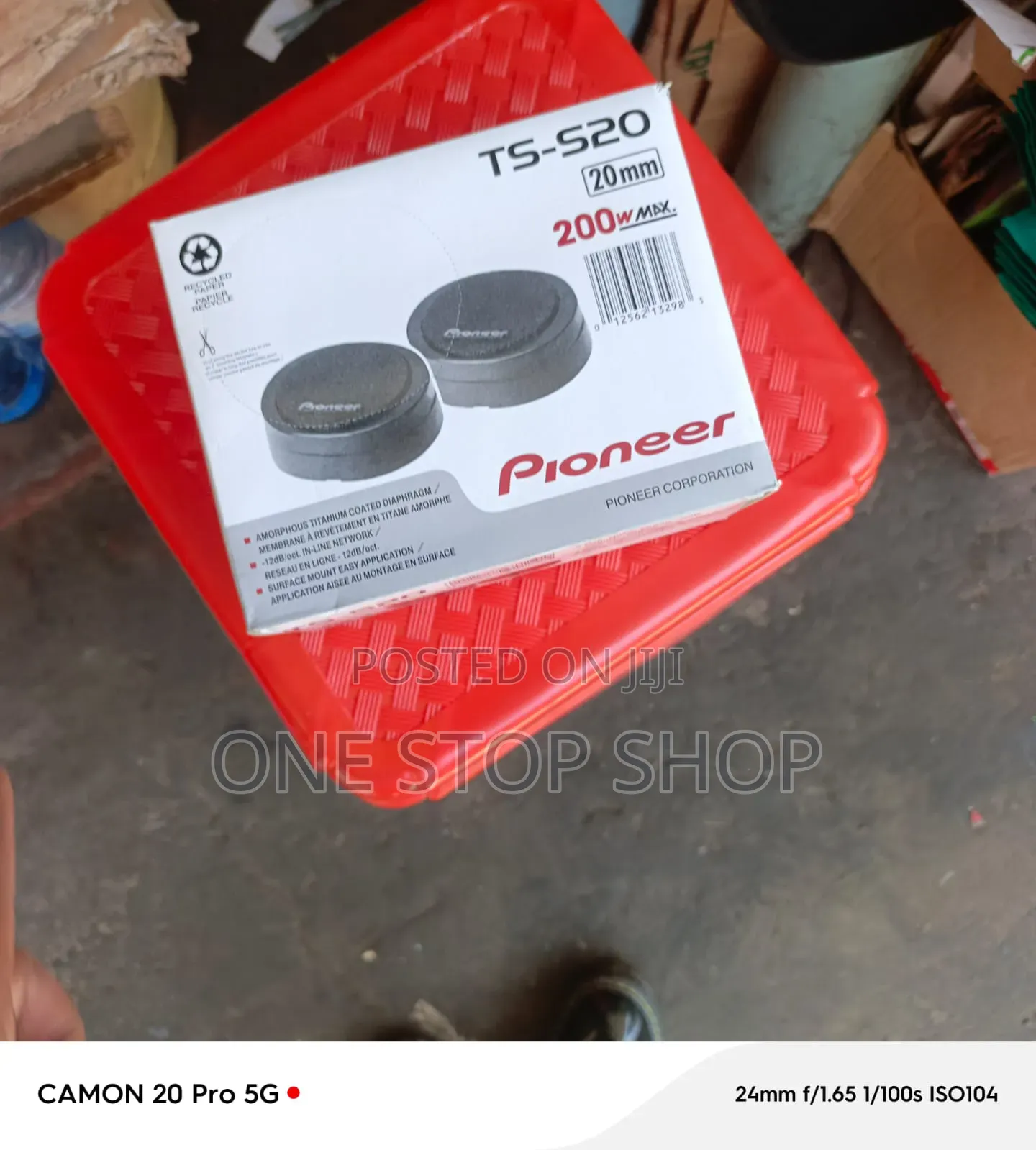 Pioneer Tweeters 200w Max Power Rating Clear High Frequency Treble